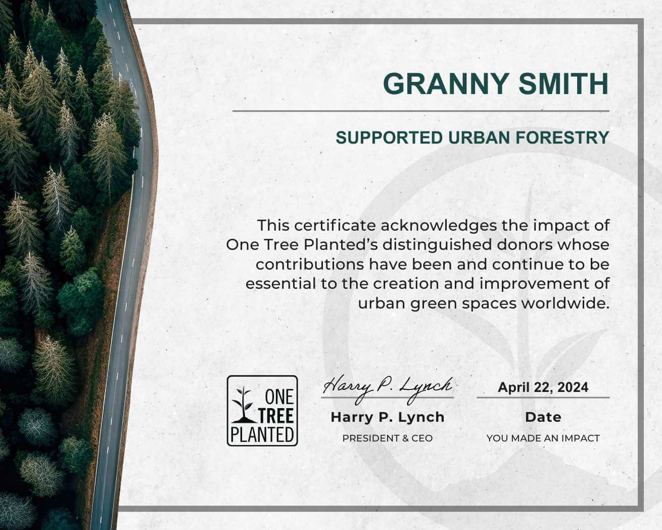 Urban Forestry